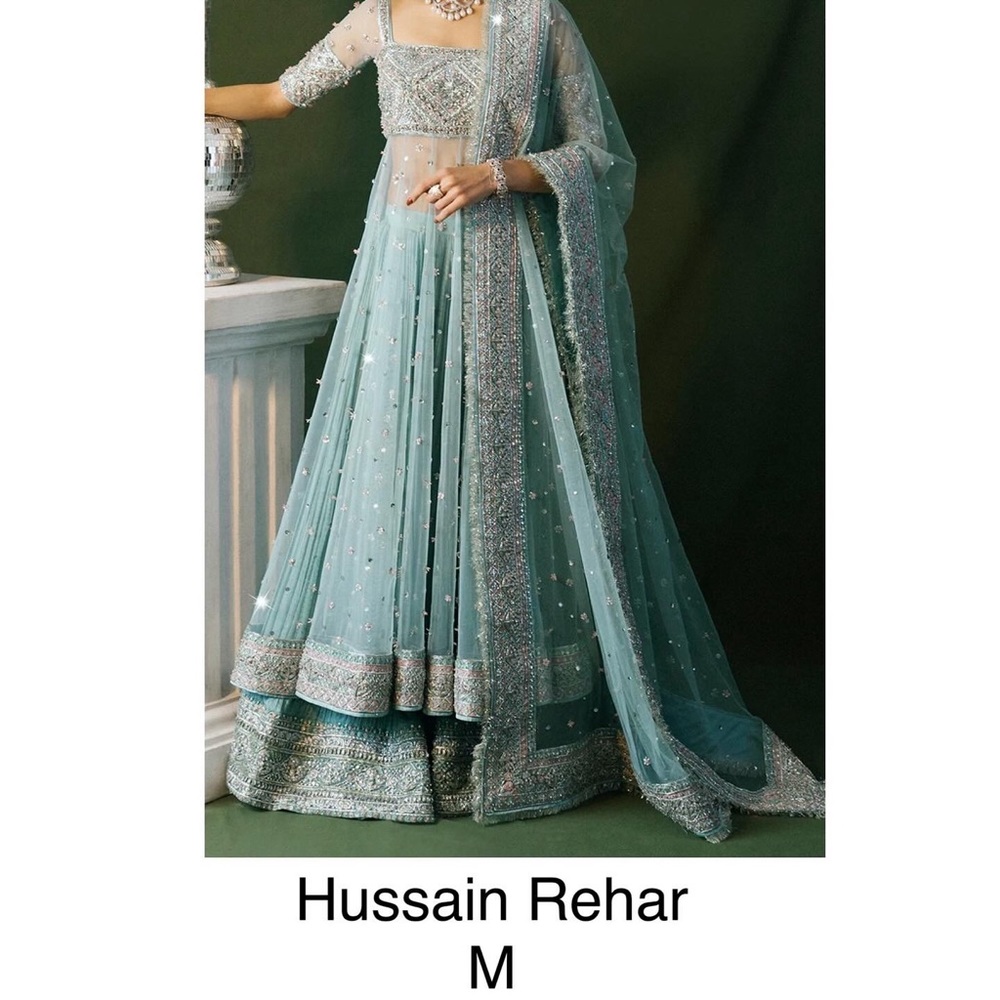 Hussain Rehar Saahil Dress Pakistani Indian Bridal Wear